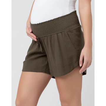 Byron shirred linen short - 104912_02_50496.jpg