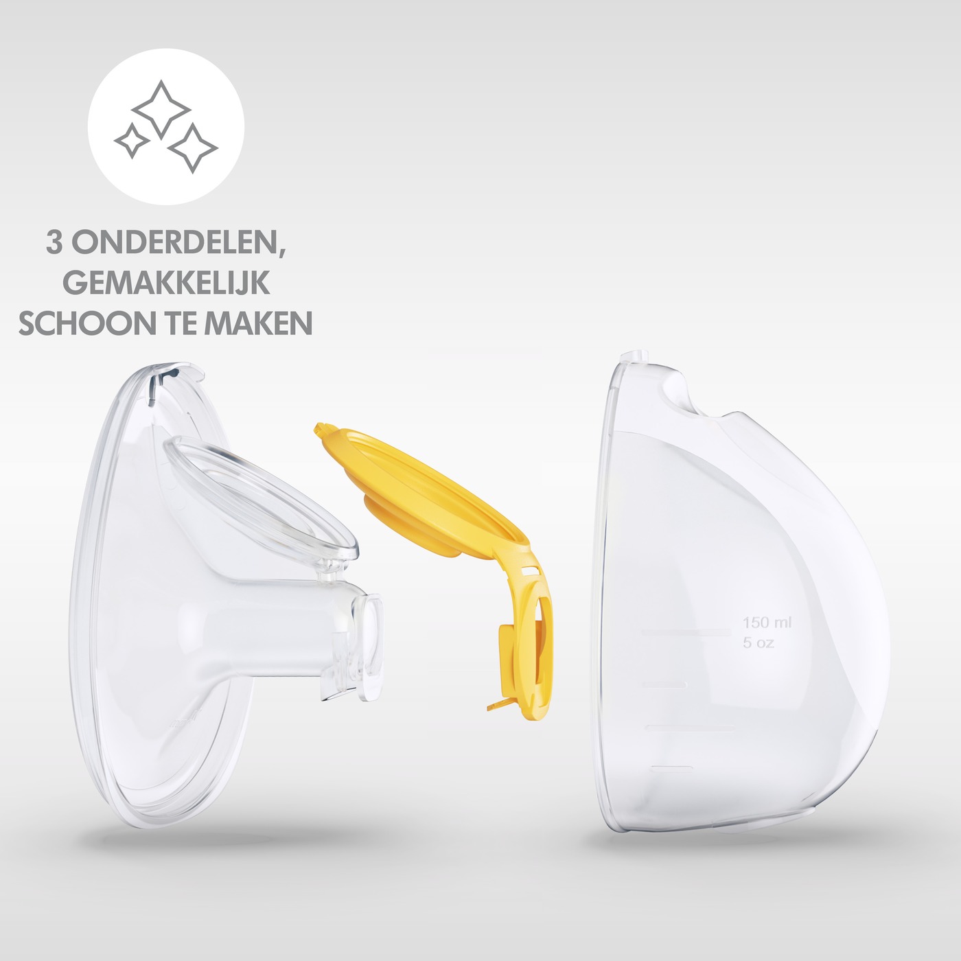 Medela Freestyle hands-free elektrische borstkolf bij